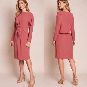 RACHEL COMEY PALOMA DRESS RUST 6